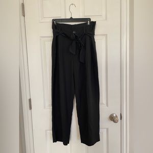 Madewell Tall Tie-Waist Huston Pull-On Crop Pants
